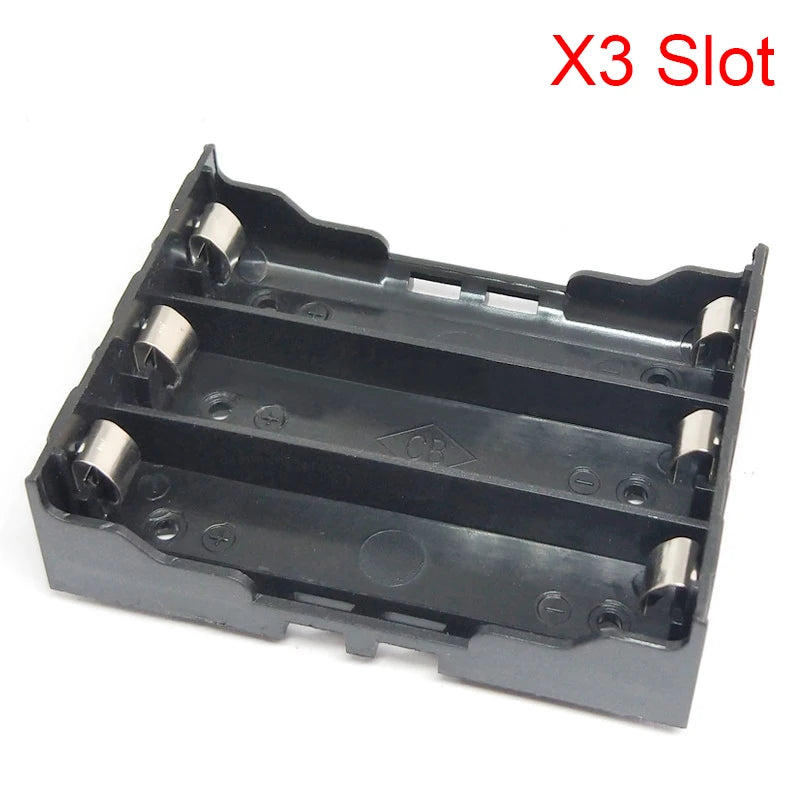 New DIY ABS 18650 Power Bank Cases 1X 2X 3X 4X 18650 Battery Holder Storage Box Case 1 2 3 4 Slot Batteries Container Hard Pin