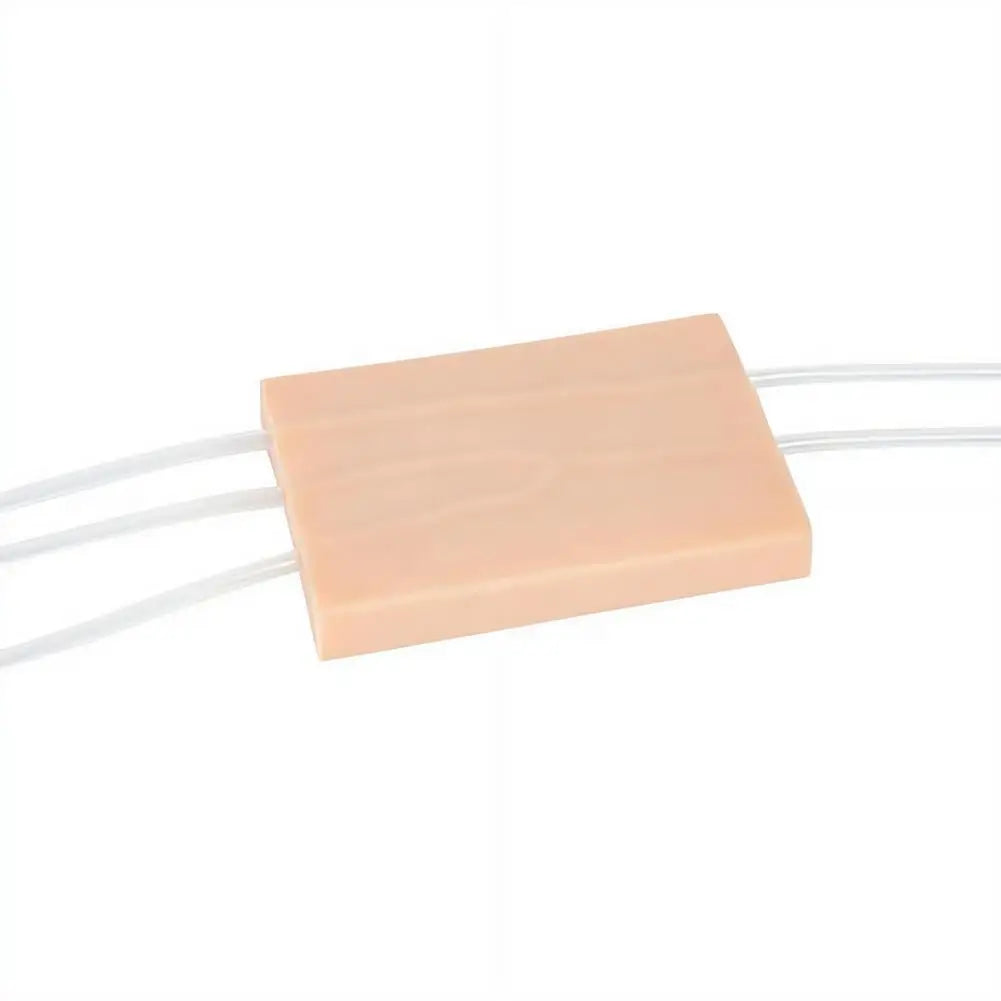1Pc Venipuncture Injection Practice Pad Simulation Human Skin Tear Resistant Portable For Students Nurses Suture Training Model