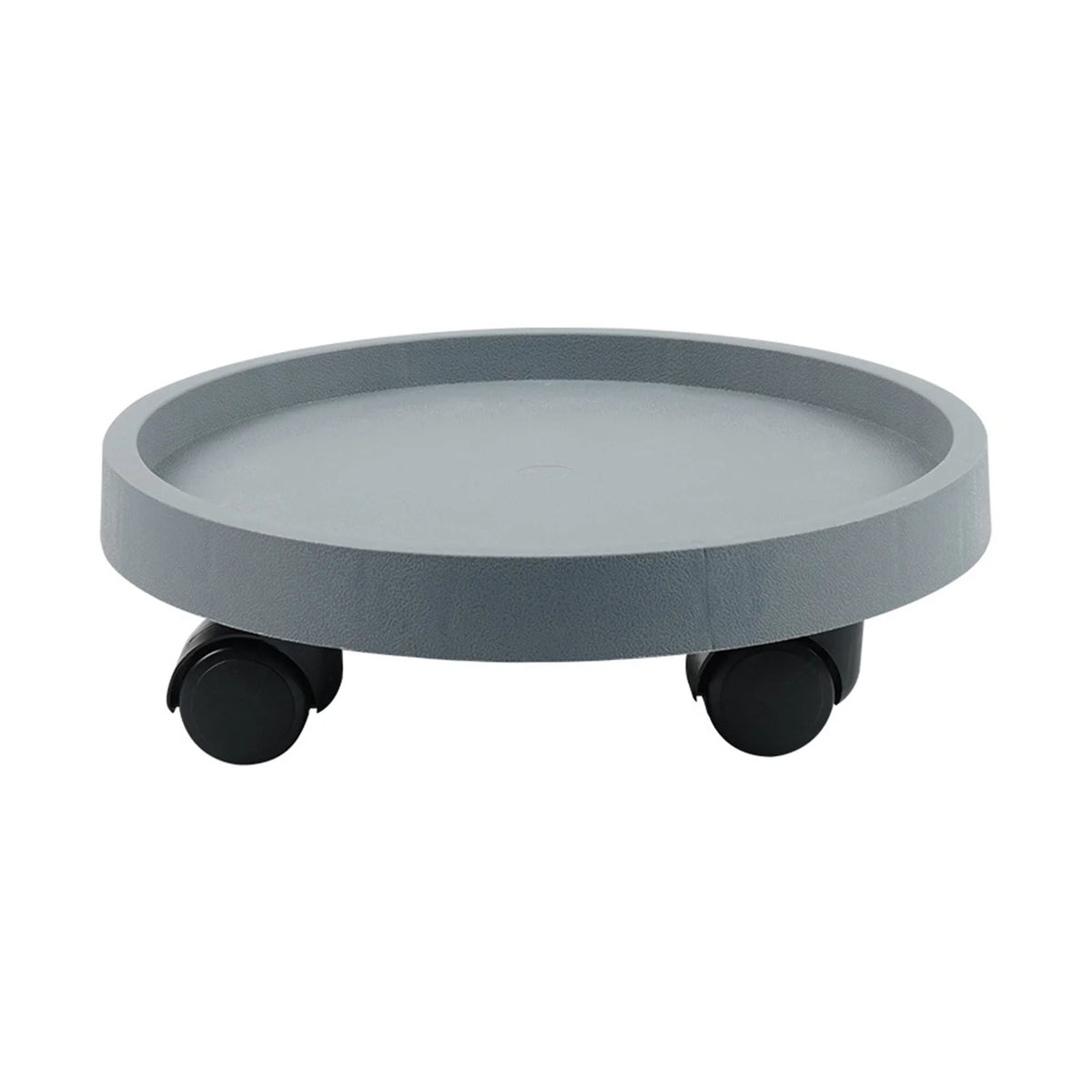 Round Movable Planter Tray With Wheels Multi-Purpose Moving Potted Plant Tool For Large Potted Plants Gardening Flower Pot Tray