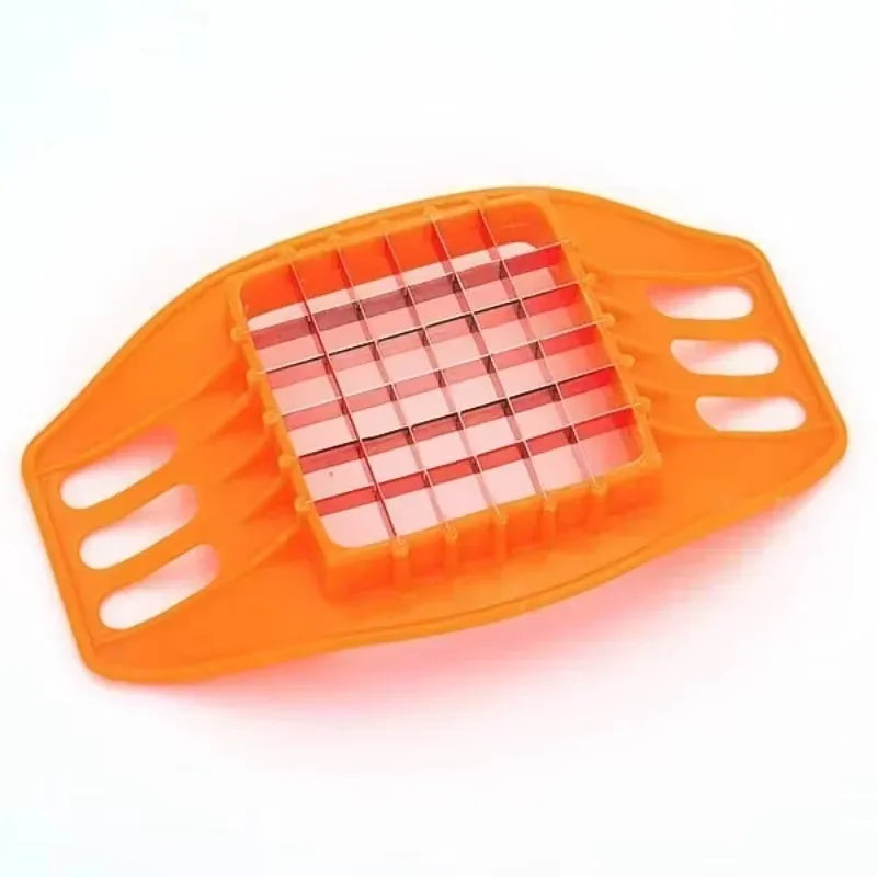 Stainless Steel Vegetable Potato Slicer Cutter Chopper Chips Making Tool Potato Cutting Fries Tool Kitchen Accessories Gadgets