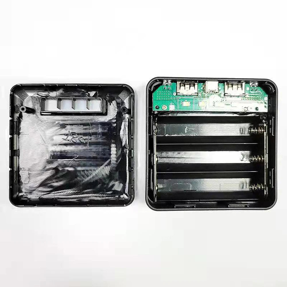 3*18650 Battery Type-C Holder Power Bank Battery Box Mobile Phone Charger DIY Shell Case Charging Storage Case For SmartPhones