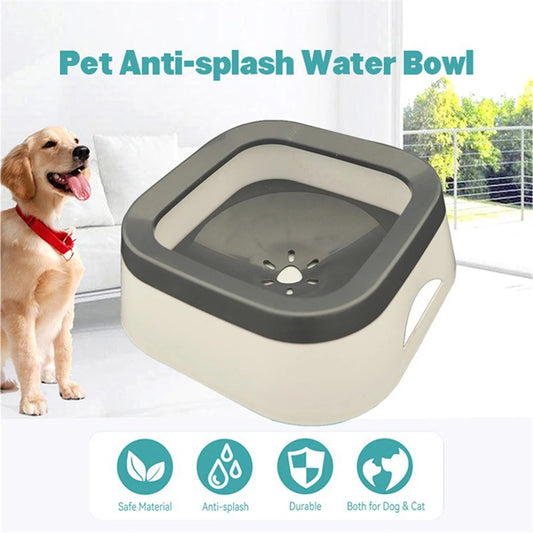 Outdoor Pet Floating Water Basin, Water Bowl, Car Mounted Bowl, Splash Proof And Spill Proof Water Dispenser For Dogs And Cats
