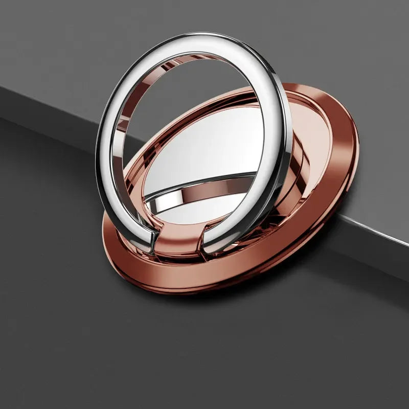 Cell Phone Ring Holder Stand 360° Degree Rotation Finger Ring Grip Car Magnetic Mount Phone Back Sticker Pad Bracket Ultra-thin