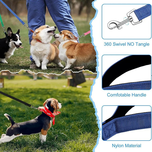 1.2M-30M Long Leash for Dogs Overlength Dog Leash Puppy Outdoor Training Nylon Rope Dog Accessories Extended Control Dog Leashes