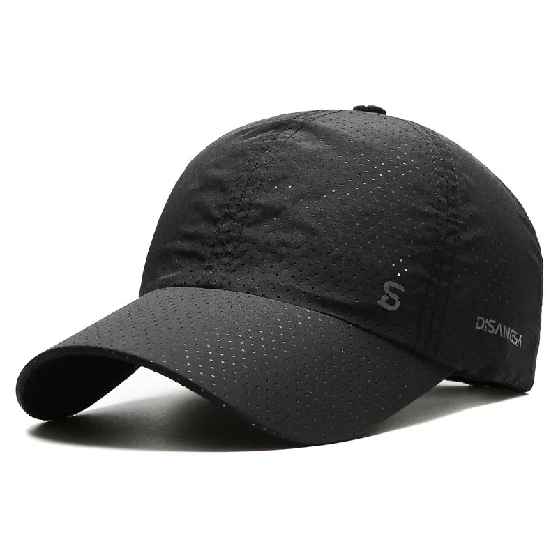 Quick-Dry & Breathable Outdoor Men's Sun Hat for Summer Fishing - Baseball Cap Style