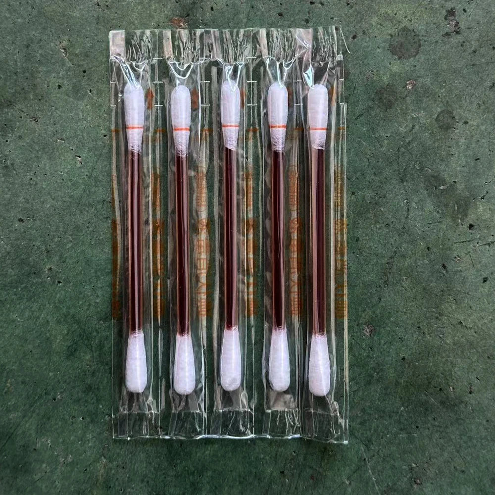 300Pcs Disposable Iodine Swab Emergency Stick Individually Packaged for Travel Outdoor Bruise Care Iodine Swab Iodine Swab