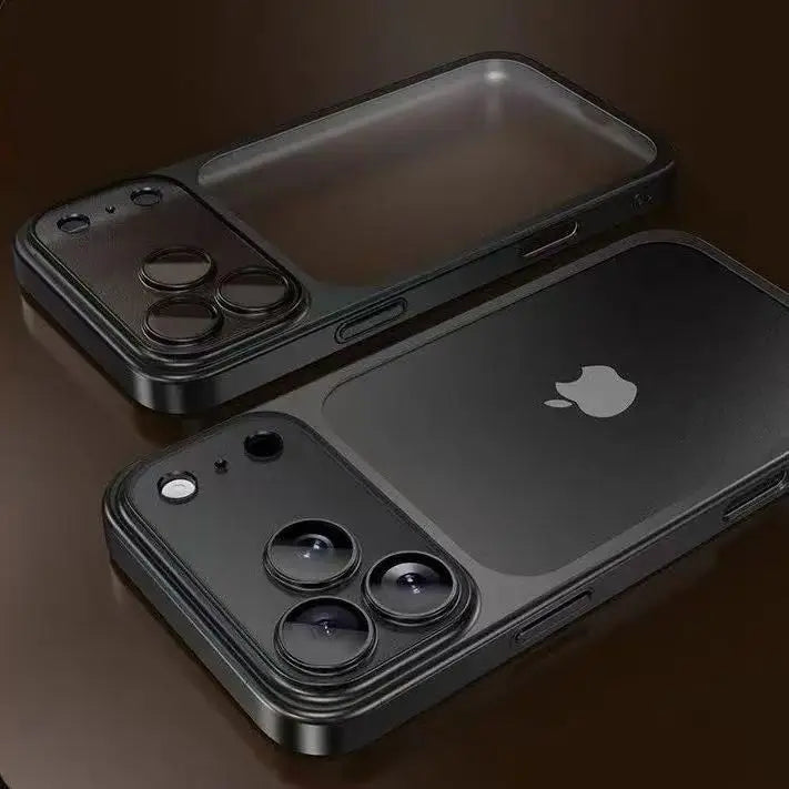 Luxury Plating Transparent PC iPhone Case