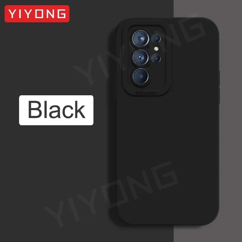 S25 Ultra Case YIYONG Silky Liquid Silicone Soft Cover For Samsung Galaxy S25 S24 S23 S22 Plus S22+ S23+ S24+ S25+ Phone Cases