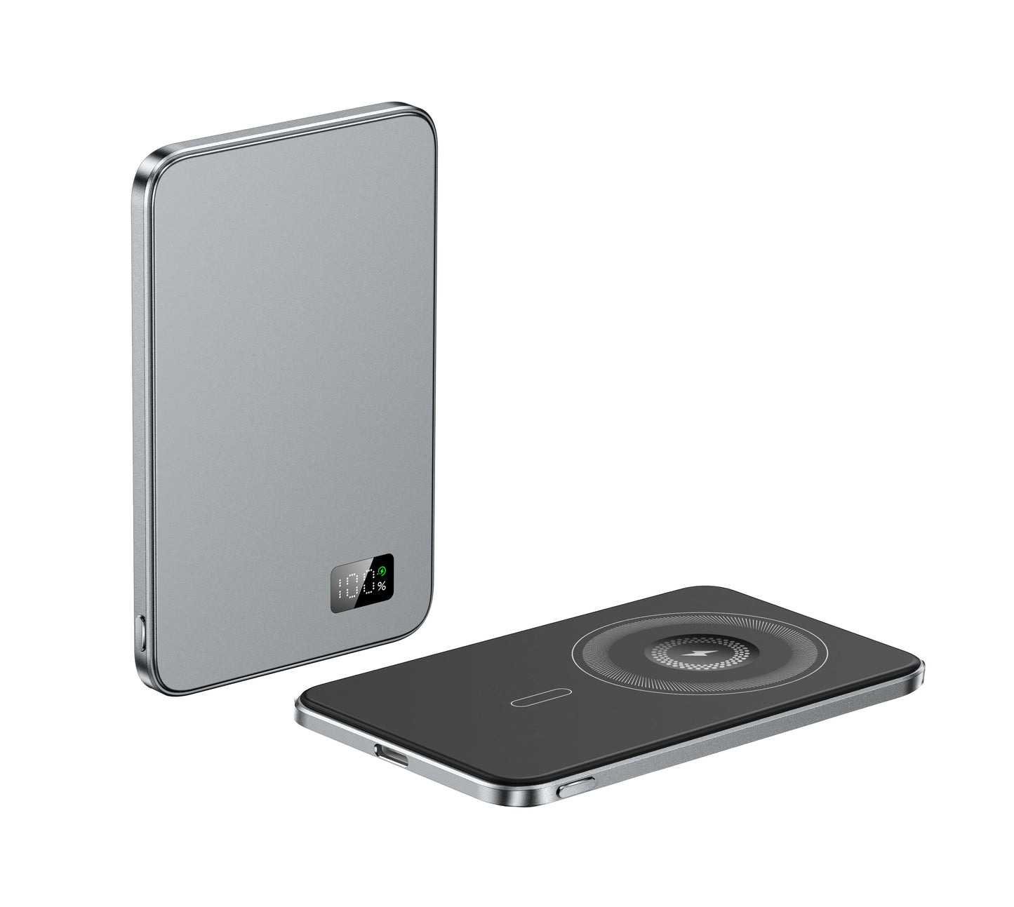 New Ultra thin Alloy Powerbank Magnetic Power Bank Wireless Fast Charger For Magsafe Backup battery For iWatch Serise iPhone 16