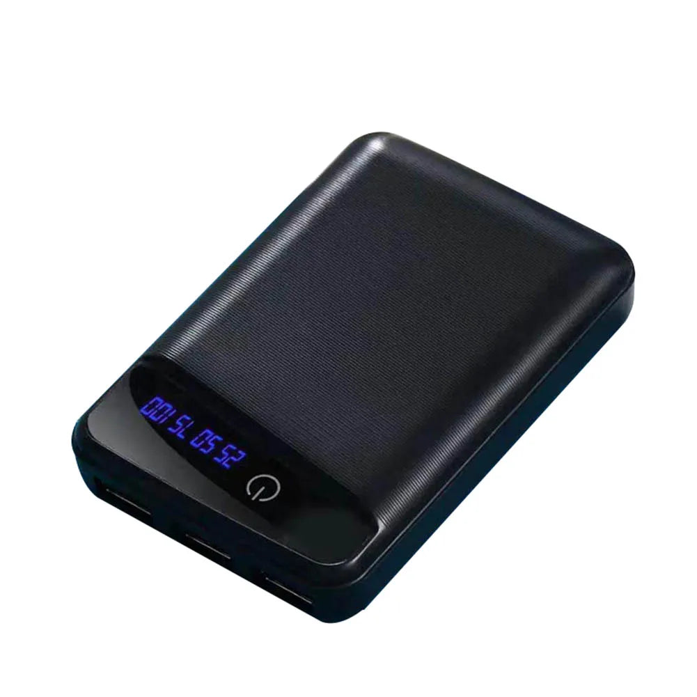 DIY Power Bank Box Rechargeable Flat Head Battery Charger Outer Case for Mobile Phone Tablet