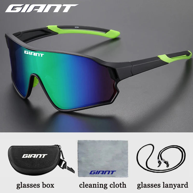 GIANT Cycling Glasses UV400 Anti Fog REVO Lenses HD Clarity MTB/Road Bike sunglasses men and women