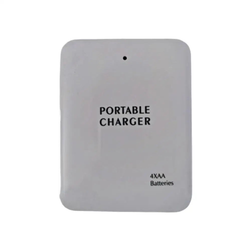4 AA Portable Charger USB Battery Power Bank LED Light Outdoor Camping Emergency Charger for Phone Mountaineering Hiking