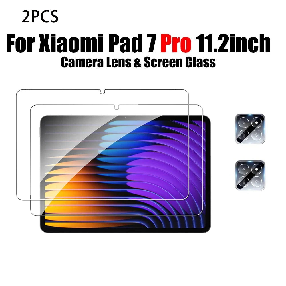 2pcs Screen Tempered Glass Protector For Xiaomi Pad 7 PRO 11.2 Protective HD Protector Glass