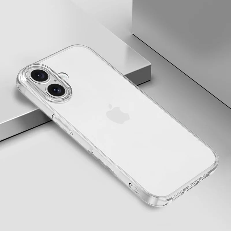 Ultra Thin Silicone Soft Phone Case For iPhone 17 Pro Max Transparent Slim Shell For Apple 17 Air 17ProMax 17Air Shockproof TPU