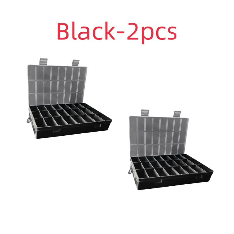 24 Grids Plastic Storage Box – Jewelry, Beads, Screws & Small Items Organizer