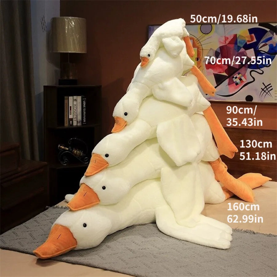 Goose Plush Stuffed Animal – Soft Hugging Pillow Toy