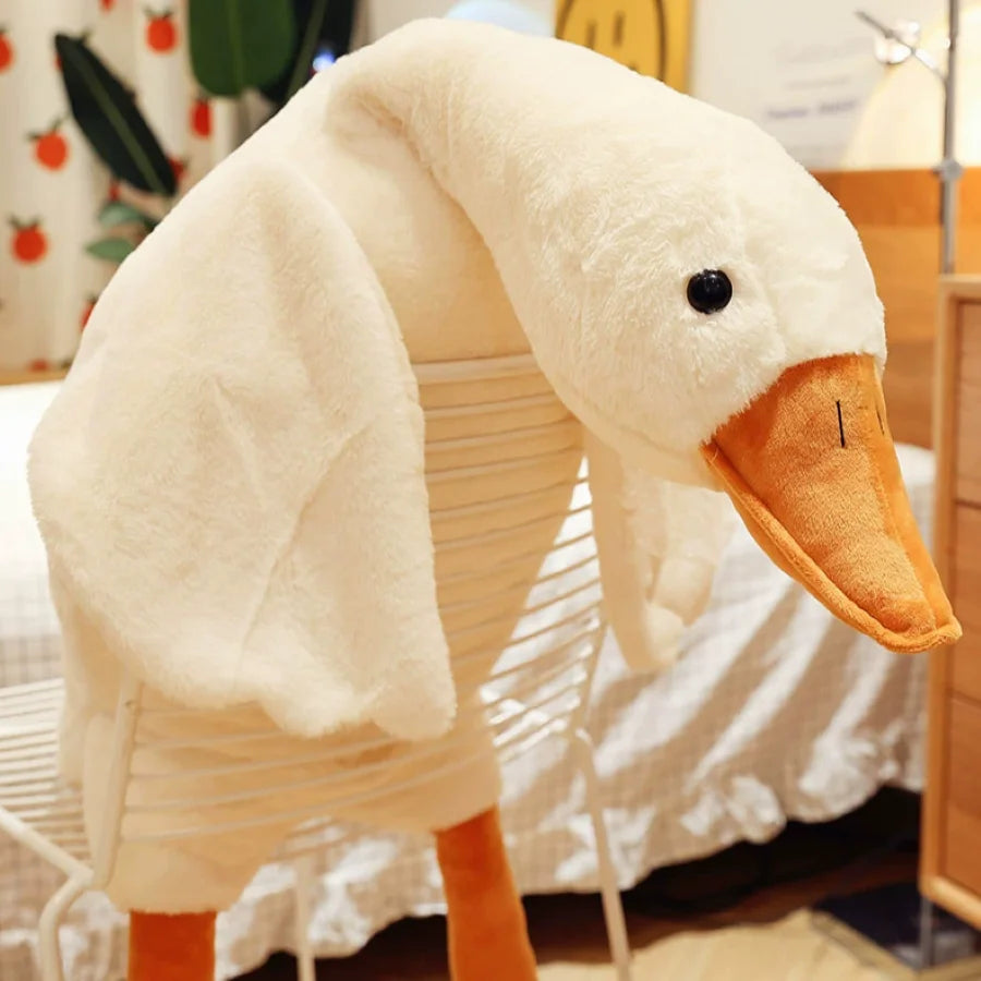 Goose Plush Stuffed Animal – Soft Hugging Pillow Toy