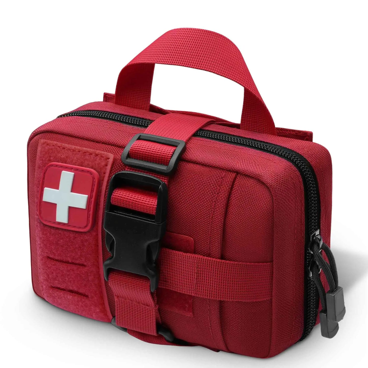 Upgrade Molle Rip Away Ifak Pouch, Tactical Small Belt First Aid Pouch Medical Utility EMT Pouch Only