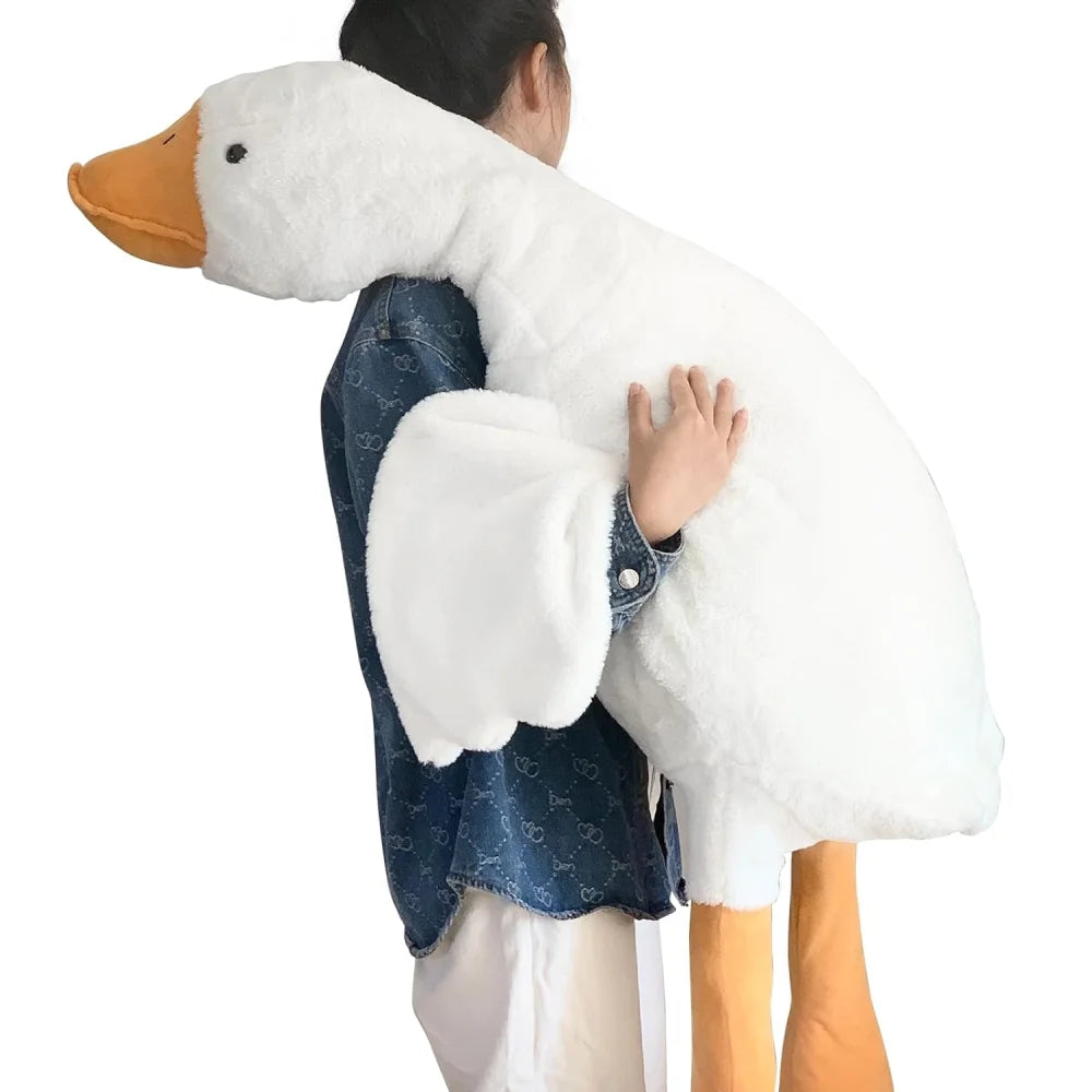 Goose Plush Stuffed Animal – Soft Hugging Pillow Toy