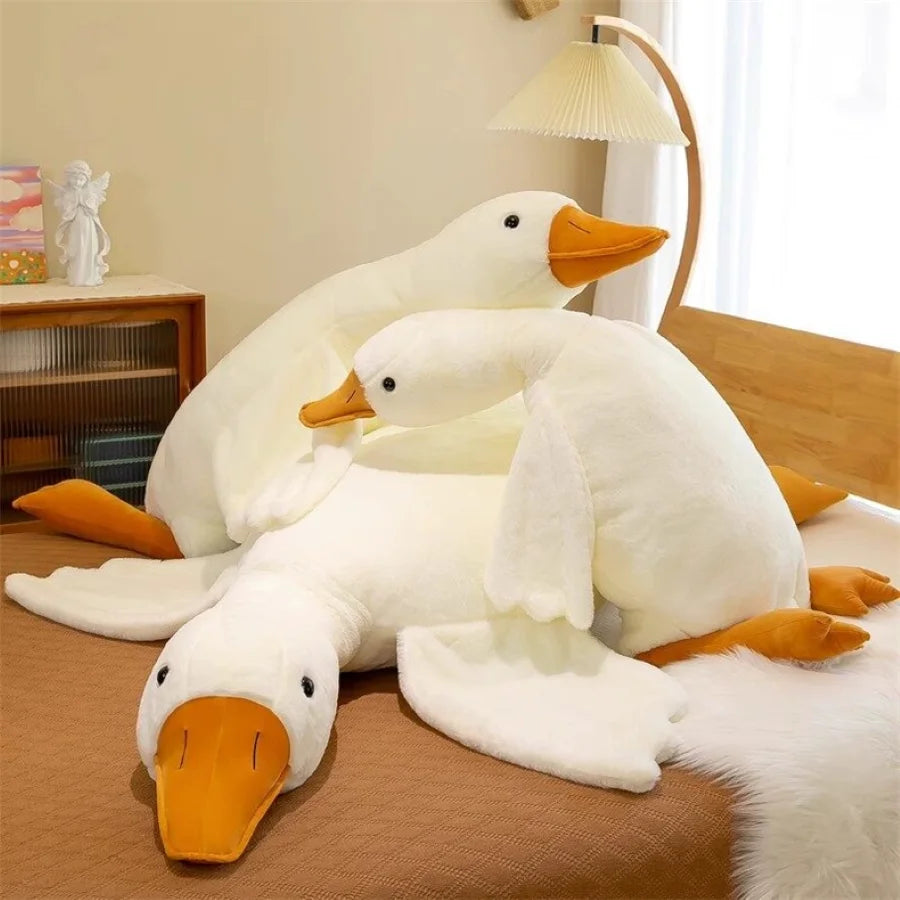 Goose Plush Stuffed Animal – Soft Hugging Pillow Toy
