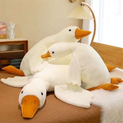 Goose Plush Stuffed Animal – Soft Hugging Pillow Toy