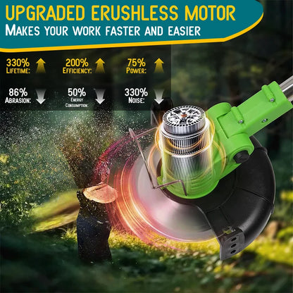 New Arrival gardening tools cordless lawn mowers riding weed trimmer weed eater suitable for courtyards and gardens