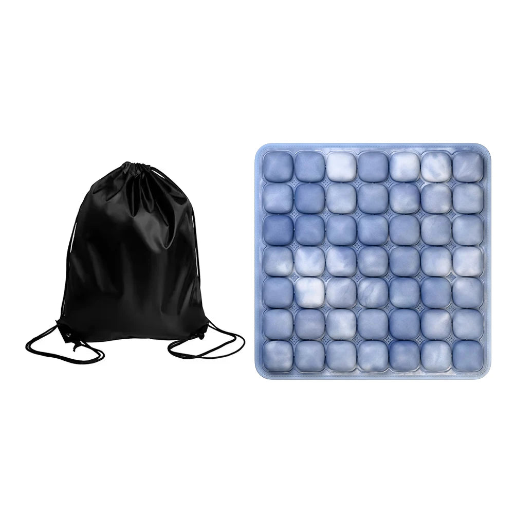 1pc 3D Ergonomic Chair Cushion For Long Sitting, Office Chair Car Seat Cushion, Adjustable Inflatable Cushion