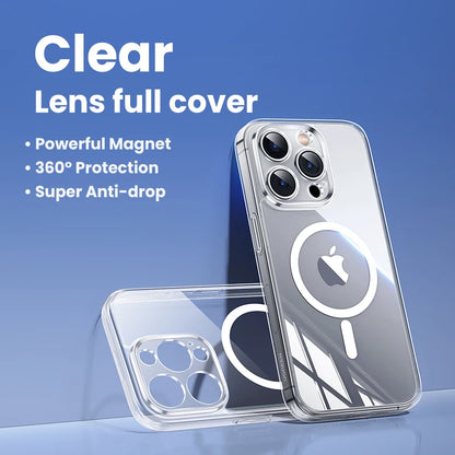 UGREEN Magnetic MagSafe iPhone Case – Shockproof TPU Cover for iPhone 13–17 Series