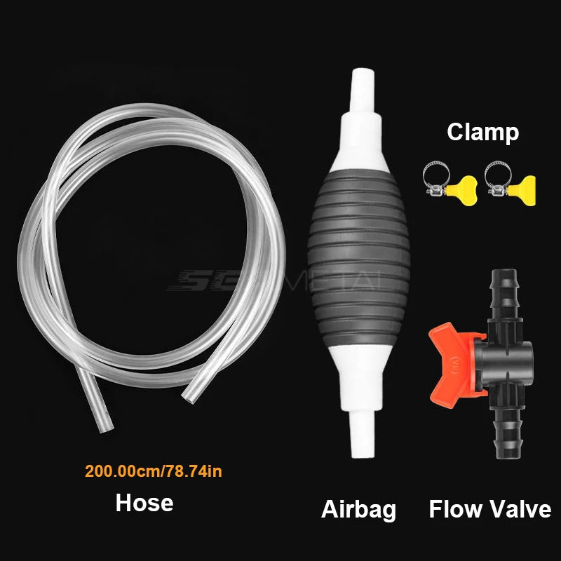 SEAMETAL Multifunctional Liquid Vacuum Cleaner Hand Pump Petrol Pump Transfer Pump Fuel Pump Car Tool Transfer Primer