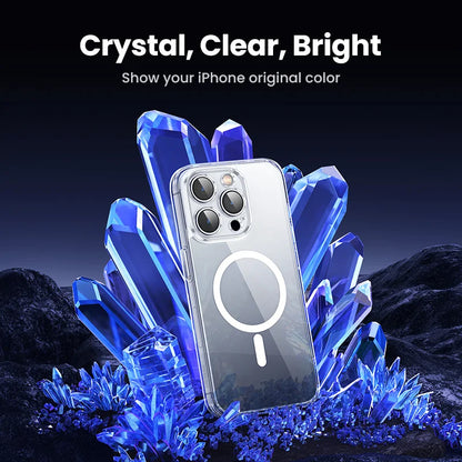 UGREEN Magnetic MagSafe iPhone Case – Shockproof TPU Cover for iPhone 13–17 Series