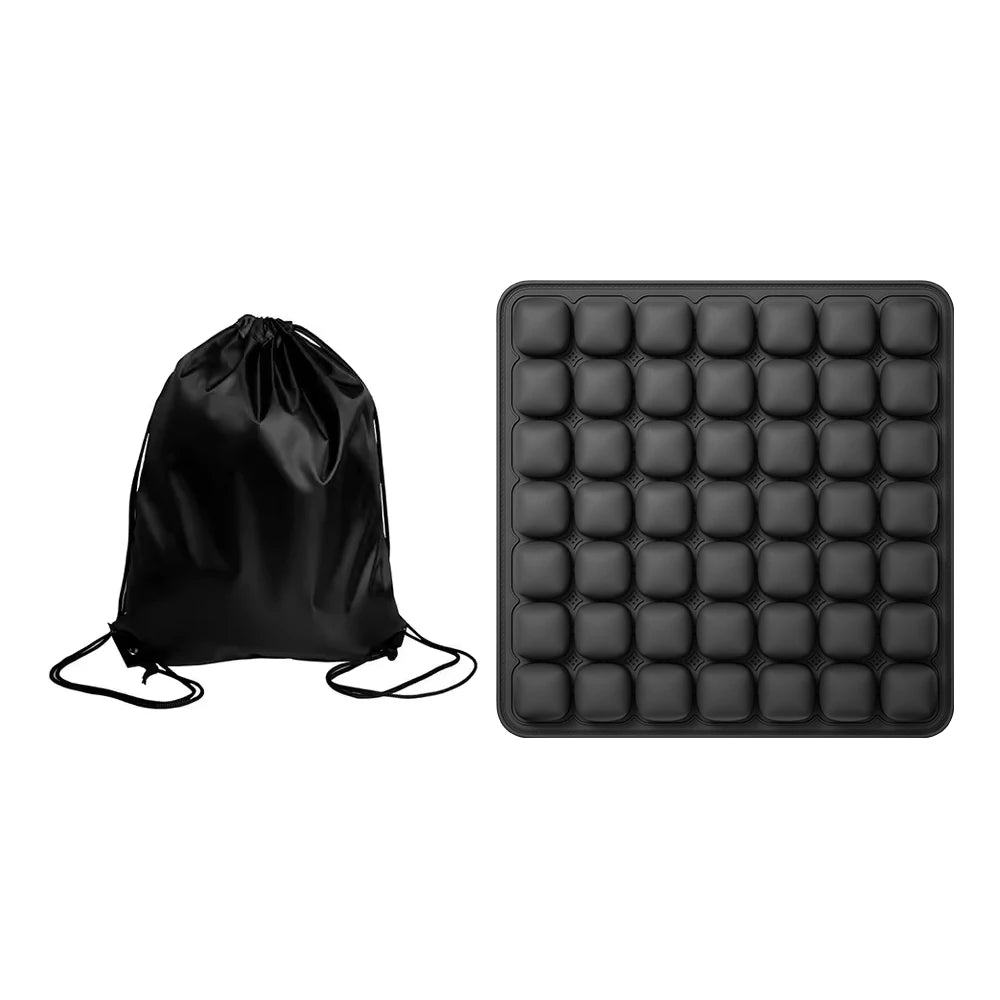 1pc 3D Ergonomic Chair Cushion For Long Sitting, Office Chair Car Seat Cushion, Adjustable Inflatable Cushion