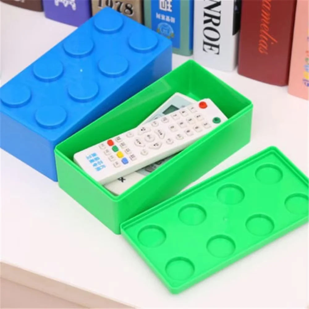 Building Blocks Storage Box – Desktop Organizer for Jewelry, Makeup, Stationery & Sundries
