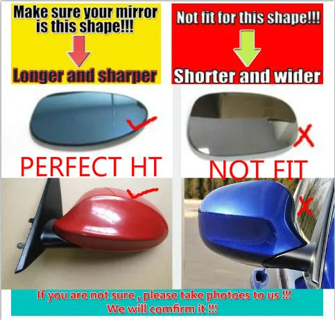 E90 E91 Black M3 Style Cover E81 E82 E87 E88 for BMW 1 3 Series E92 E93 Carbon Fiber M Look Rear Mirror Cap Car Accessories