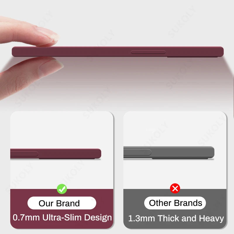 Liquid Silicone Case For Samsung Galaxy S24 S25 FE S26 S23 S22 Ultra Plus S25 Edge A57 A37 A56 A17 A16 A36 A54 A55 5G Soft Cover
