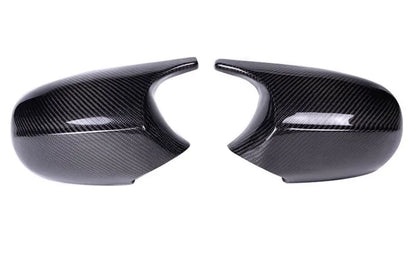 E90 E91 Black M3 Style Cover E81 E82 E87 E88 for BMW 1 3 Series E92 E93 Carbon Fiber M Look Rear Mirror Cap Car Accessories