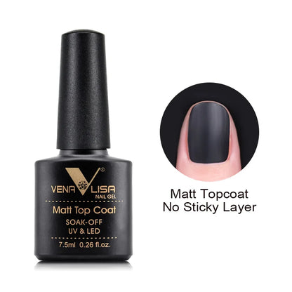 Venalisa HEMA TPO FREE Nail Gel Polish Glitter Gorgeous Full Coverage Soak Off UV LED French Nail Jelly Pink Nude Collection