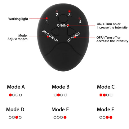 EIENACOCO EMS Wireless Muscle Stimulator — 6-Mode Body Toner