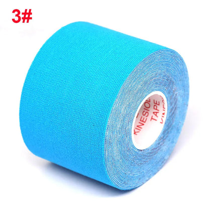 2.5cm/5cm Kinesiology Tape Athletic Bands 5m Sport Recovery Strapping Gym Waterproof Tennis Muscle Pain Relief Knee Bandage