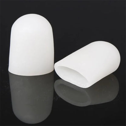 2Pcs Silicone Gel Tube Bandage Finger & Toe Protectors Foot Feet Pain Relief Guard for Feet Care insoles Feet Care Tool
