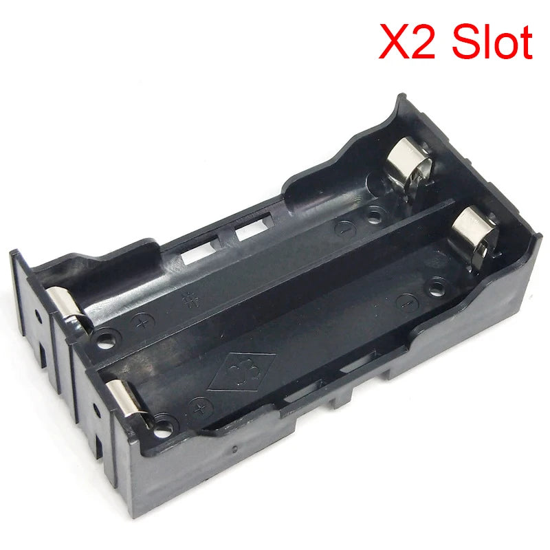 New DIY ABS 18650 Power Bank Cases 1X 2X 3X 4X 18650 Battery Holder Storage Box Case 1 2 3 4 Slot Batteries Container Hard Pin