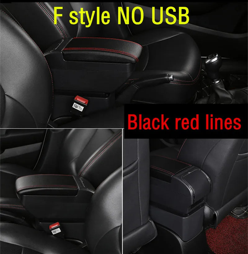 For Suzuki Vitara Armrest Box Double Layer Car Armrest Box Central Storage Box Interior Dedicated Retrofit Car Accessories