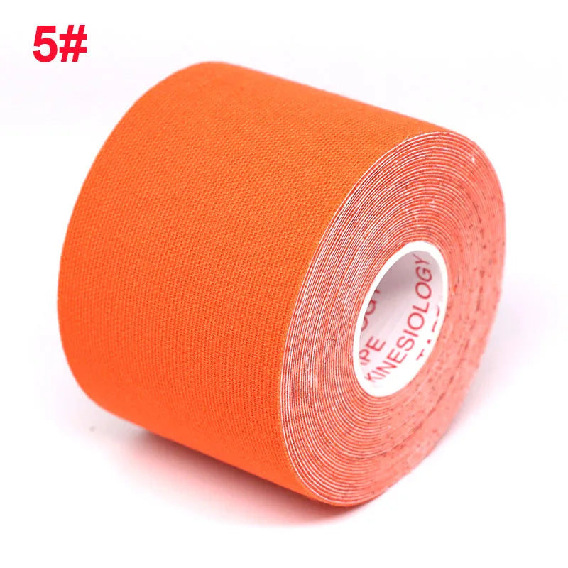 2.5cm/5cm Kinesiology Tape Athletic Bands 5m Sport Recovery Strapping Gym Waterproof Tennis Muscle Pain Relief Knee Bandage
