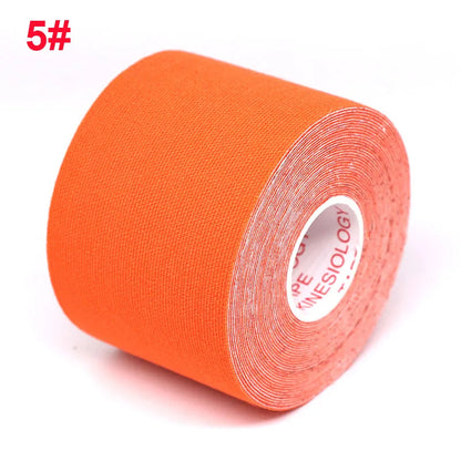 2.5cm/5cm Kinesiology Tape Athletic Bands 5m Sport Recovery Strapping Gym Waterproof Tennis Muscle Pain Relief Knee Bandage