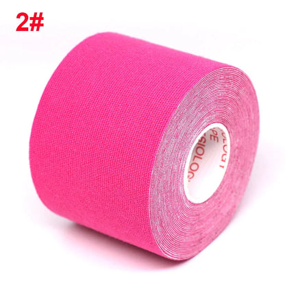 2.5cm/5cm Kinesiology Tape Athletic Bands 5m Sport Recovery Strapping Gym Waterproof Tennis Muscle Pain Relief Knee Bandage