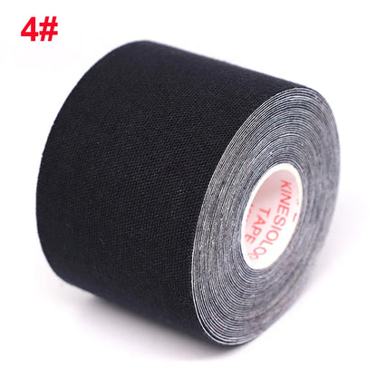 2.5cm/5cm Kinesiology Tape Athletic Bands 5m Sport Recovery Strapping Gym Waterproof Tennis Muscle Pain Relief Knee Bandage