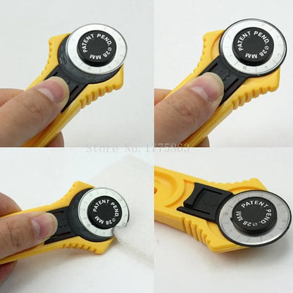 28mm Sewing Accessories Fabric Cutter Leather Craft Circular Cut Rotary Cutter Blade DIY Sewing Tools for Patchwork AA7761