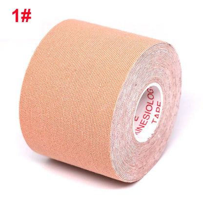 2.5cm/5cm Kinesiology Tape Athletic Bands 5m Sport Recovery Strapping Gym Waterproof Tennis Muscle Pain Relief Knee Bandage