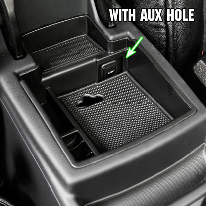 Armrest Storage Box For AUDI Q5 2009-2017 Center Console Bin Glove Tray Holder Case Car Organizer 2010 2011 2012 2013 2014 2015