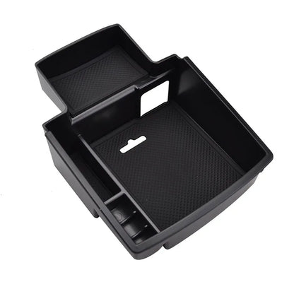Armrest Storage Box For AUDI Q5 2009-2017 Center Console Bin Glove Tray Holder Case Car Organizer 2010 2011 2012 2013 2014 2015