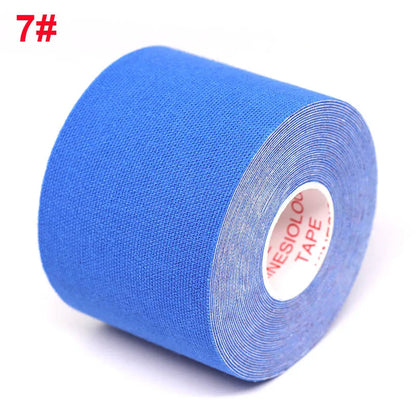 2.5cm/5cm Kinesiology Tape Athletic Bands 5m Sport Recovery Strapping Gym Waterproof Tennis Muscle Pain Relief Knee Bandage